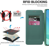 Husa pentru Samsung Galaxy A17 5G, Techsuit SmartMag Book Case, albastru