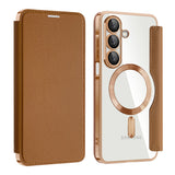 Husa pentru Samsung Galaxy A17 5G, Techsuit SmartMag Book Case, albastru