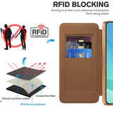 Husa pentru Samsung Galaxy A17 5G, Techsuit SmartMag Book Case, albastru