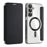 Husa pentru Samsung Galaxy A17 5G, Techsuit SmartMag Book Case, albastru