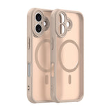 Husa pentru iPhone 16, Techsuit HaloFrost II MagSafe, auriu