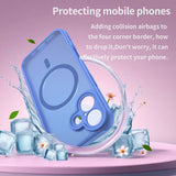 Husa pentru iPhone 16, Techsuit HaloFrost II MagSafe, albastru