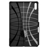 Husa tableta pentru Samsung Galaxy Tab S11 Ultra, Spigen Rugged Armor Pro (ACS10150), negru