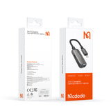 Adaptor Mcdodo OTG Adapter (CA-2690), Lightning to USB, Lightning, Aluminum Alloy, Nylon, 2.4A, Gri