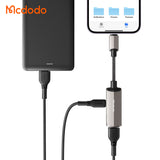 Adaptor Mcdodo OTG Adapter (CA-2690), Lightning to USB, Lightning, Aluminum Alloy, Nylon, 2.4A, Gri