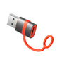 Adaptor Mcdodo Adapter (OT-3800), cu Silicon Hook, Aluminium Alloy, Type-C to USB 3.0, 5Gbps, Portabil Design