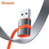 Adaptor Mcdodo Adapter (OT-3800), cu Silicon Hook, Aluminium Alloy, Type-C to USB 3.0, 5Gbps, Portabil Design