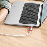 Adaptor Mcdodo Adapter (OT-5530), cu Silicon Hook, Aluminium Alloy, Lightning to USB-C, 3A, 60W Portabil Design, Gri