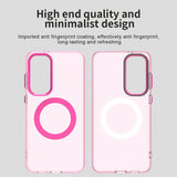 Husa pentru Samsung Galaxy S25 FE, Techsuit CandyCase MagSafe, alb