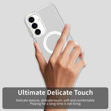 Husa pentru Samsung Galaxy S25 FE, Techsuit CandyCase MagSafe, alb