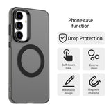 Husa pentru Samsung Galaxy S25 FE, Techsuit CandyCase MagSafe, alb
