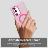 Husa pentru OPPO A5 4G, Techsuit CandyCase MagSafe, alb