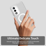 Husa pentru OPPO A5 4G, Techsuit CandyCase MagSafe, alb