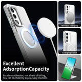 Husa pentru OPPO A5 4G, Techsuit CandyCase MagSafe, alb