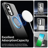 Husa pentru OPPO A5 4G, Techsuit CandyCase MagSafe, alb