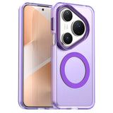 Husa pentru Huawei Pura 80 Pro, Techsuit CandyCase MagSafe, alb
