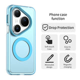 Husa pentru Huawei Pura 80 Pro, Techsuit CandyCase MagSafe, alb