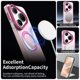 Husa pentru Huawei Pura 80 Pro, Techsuit CandyCase MagSafe, alb