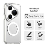 Husa pentru Huawei Pura 80 Pro, Techsuit CandyCase MagSafe, alb