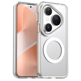 Husa pentru Huawei Pura 80 Pro, Techsuit CandyCase MagSafe, alb