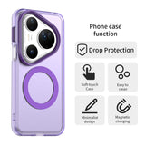 Husa pentru Huawei Pura 80 Ultra, Techsuit CandyCase MagSafe, alb