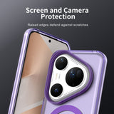 Husa pentru Huawei Pura 80 Ultra, Techsuit CandyCase MagSafe, alb