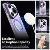 Husa pentru Huawei Pura 80 Ultra, Techsuit CandyCase MagSafe, alb