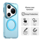Husa pentru Huawei Pura 80 Ultra, Techsuit CandyCase MagSafe, alb