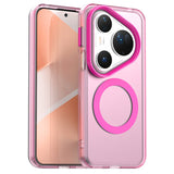 Husa pentru Huawei Pura 80 Ultra, Techsuit CandyCase MagSafe, alb