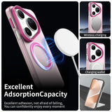 Husa pentru Huawei Pura 80 Ultra, Techsuit CandyCase MagSafe, alb