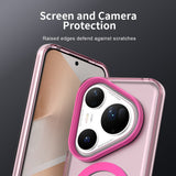 Husa pentru Huawei Pura 80 Ultra, Techsuit CandyCase MagSafe, alb