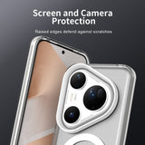 Husa pentru Huawei Pura 80 Ultra, Techsuit CandyCase MagSafe, alb