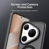 Husa pentru Huawei Pura 80 Ultra, Techsuit CandyCase MagSafe, alb
