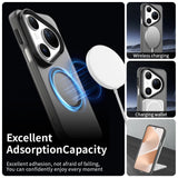 Husa pentru Huawei Pura 80 Ultra, Techsuit CandyCase MagSafe, alb