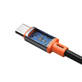 Adaptor Mcdodo, Audio ca 7561 Type-C Male to Jack 3 5mm Female Nylon Braided 0 11m Koff A3d2de, Negru