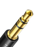 Cablu audio Mcdodo (CA-6640), Jack 3.5mm to Jack 3.5mm, Nylon Braided, 1.2m, negru