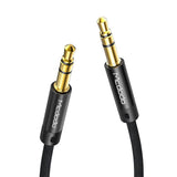 Cablu audio Mcdodo (CA-6640), Jack 3.5mm to Jack 3.5mm, Nylon Braided, 1.2m, negru