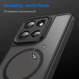 Husa pentru Motorola Moto G86, Techsuit HaloFrost II MagSafe, negru