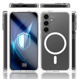 Husa pentru Samsung Galaxy S24, 3mk Armor MagCase, transparenta