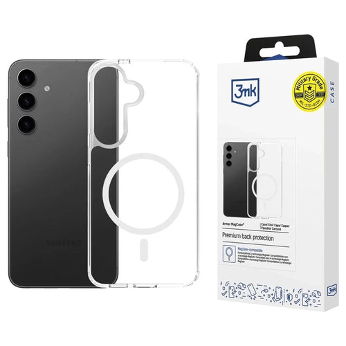 Husa pentru Samsung Galaxy A16 4G, 3mk Armor MagCase, transparenta