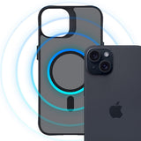 Husa pentru iPhone 15, 3mk Smoke MagCase, negru