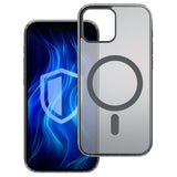Husa pentru iPhone 15, 3mk Frosty MagCase, negru