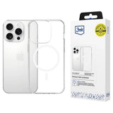 Husa pentru iPhone 16 Pro Max, 3mk Armor MagCase, transparenta