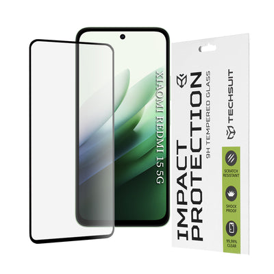 Folie de protectie pentru Xiaomi Redmi 15 5G, Techsuit 111D Full Cover / Full Glue Glass