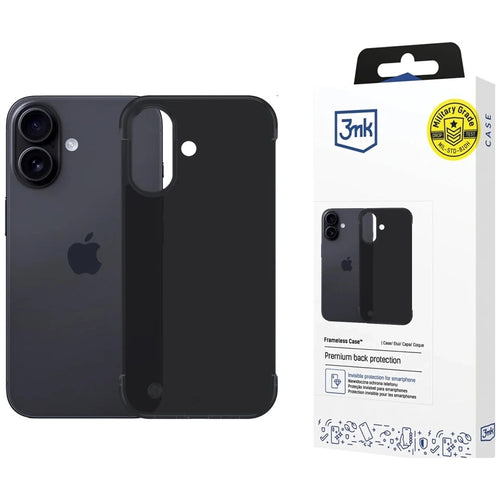 Husa pentru iPhone 17, 3mk Just20g Matt Case, negru