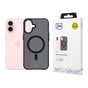 Husa pentru iPhone 16, 3mk Smoke MagCase, negru