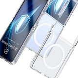 Husa pentru Samsung Galaxy Z Flip7, 3mk Armor MagCase, transparenta