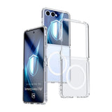 Husa pentru Samsung Galaxy Z Flip7, 3mk Armor MagCase, transparenta
