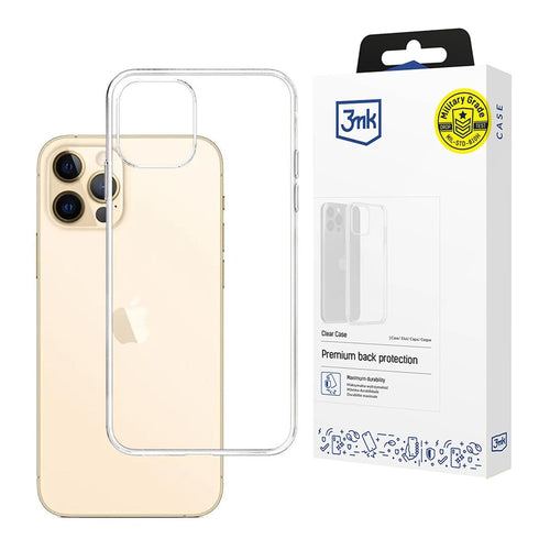 Husa pentru iPhone 13 Pro Max, 3mk Clear Case, transparenta