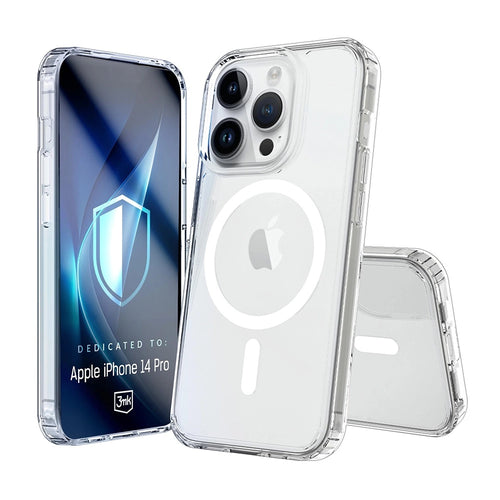 Husa pentru iPhone 14 Pro, 3mk Armor MagCase, transparenta